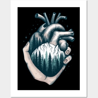 Heart of nature Posters and Art